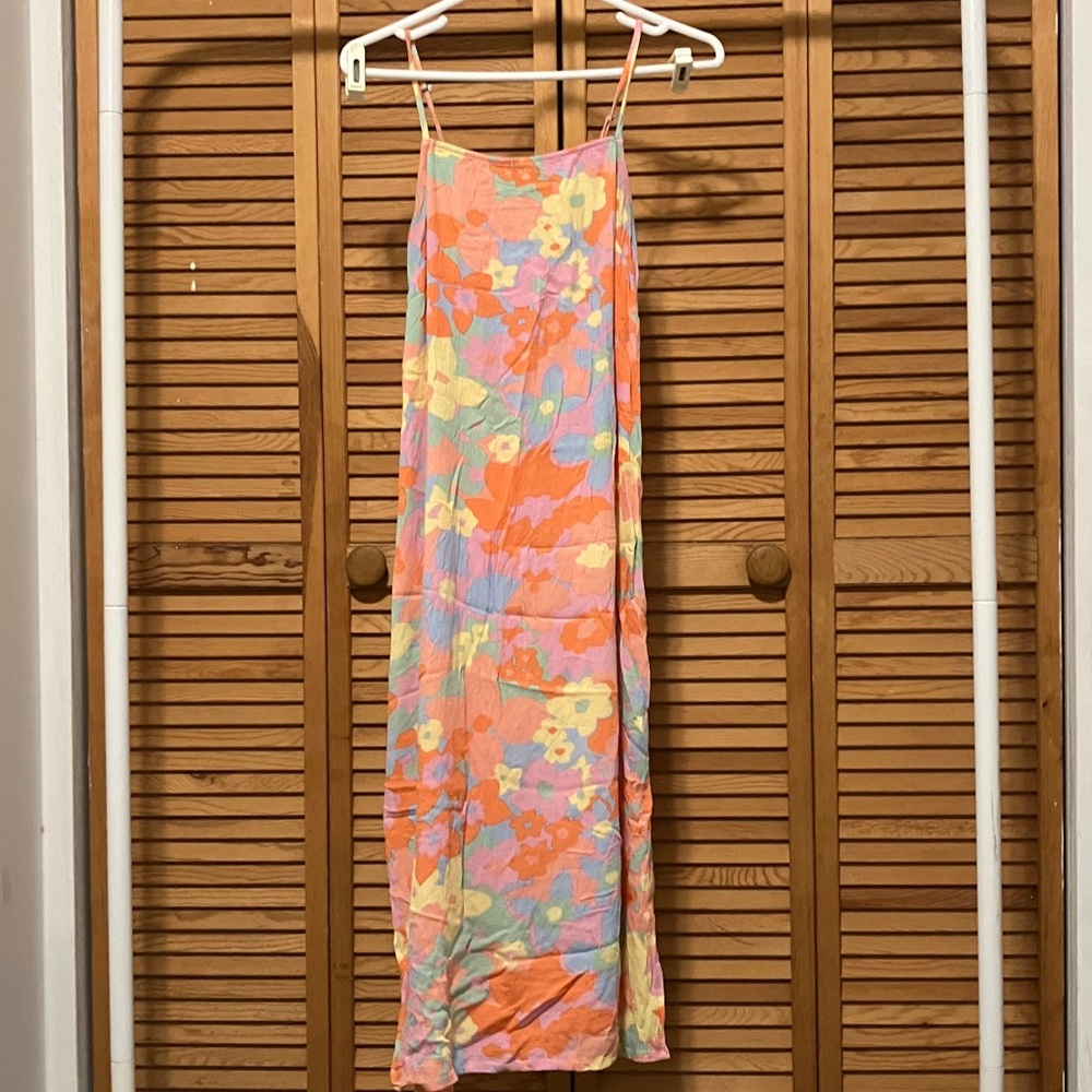 Billabong Multicolor Floral Midi Dress
